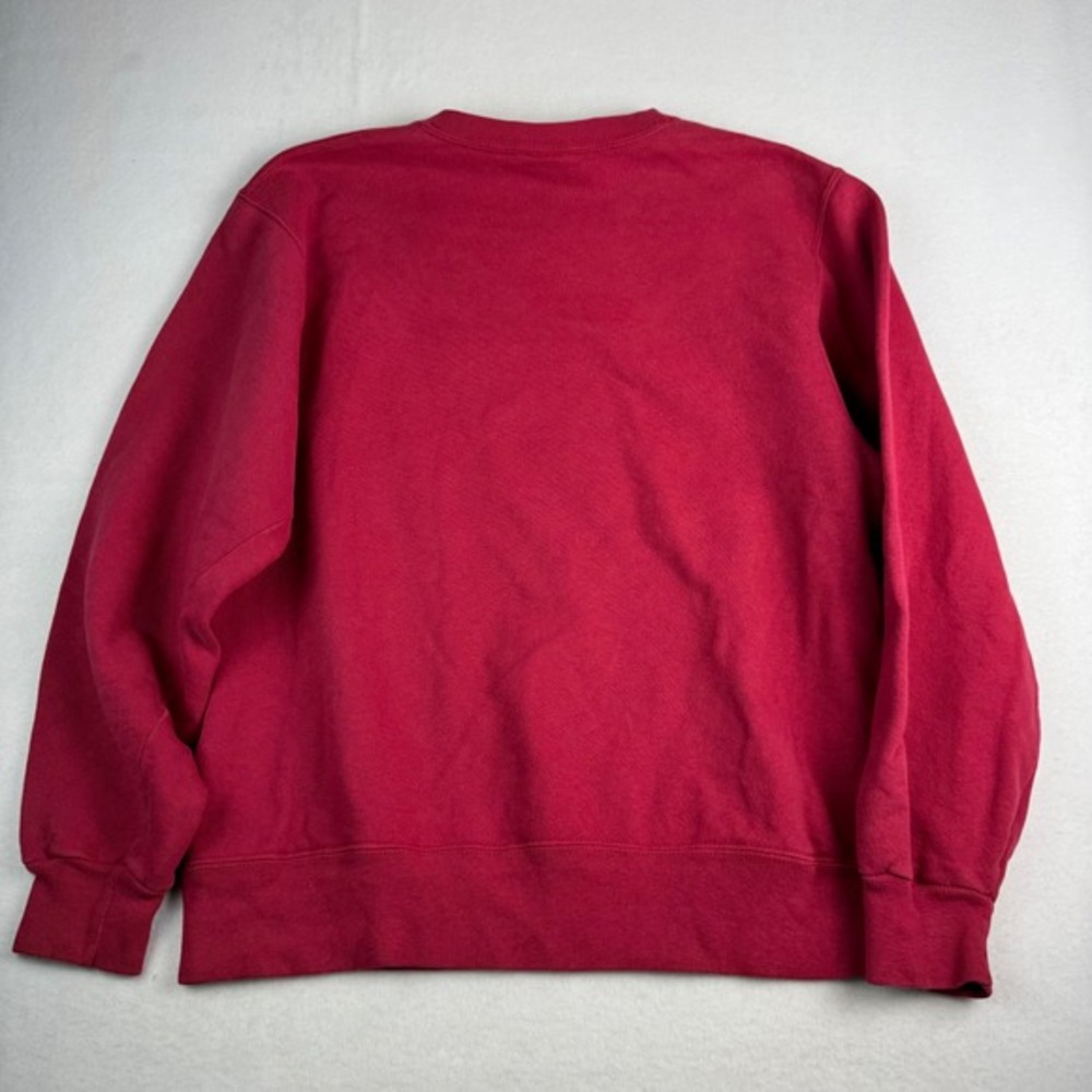 Vintage Champion Sweatshirt Large Red Script Logo Made in USA Crewneck 90s - Picture 2 of 5